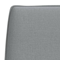 Banc Gris clair 100x75x76 cm Tissu 561871561871