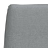 Banc Gris clair 100x75x76 cm Tissu 561871561871