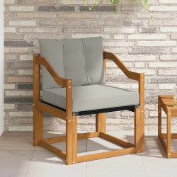 Canapé d’extérieur Bois d'acacia massif et Textilène 561874561874