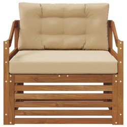 Ensemble de canapés d'extérieur Bois d'Acacia Massif Naturel 561876561876