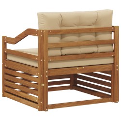 Ensemble de canapés d'extérieur Bois d'Acacia Massif Naturel 561876561876