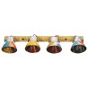Applique murale industrielle Multicolore 90x25 cm E27 561880561880