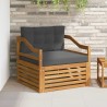 Ensemble de canapés d'extérieur Bois d'Acacia Massif Naturel 561882561882