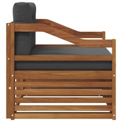 Ensemble de canapés d'extérieur Bois d'Acacia Massif Naturel 561882561882