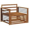 2 Pièce Canapé avec Accoudoirs Bois d'Acacia Massif Naturel 561884561884