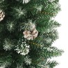 Sapin de Noël artificiel mince avec support 150 cm PVC 561891561891