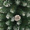 Sapin de Noël artificiel mince avec support 150 cm PVC 561891561891