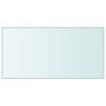 Dessus de table Transparent 50x100 cm Verre trempé 561893561893
