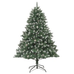 Sapin de Noël artificiel avec support 210 cm PVC 561896561896