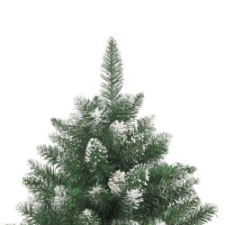 Sapin de Noël artificiel avec support 210 cm PVC 561896561896