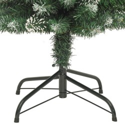 Sapin de Noël artificiel mince avec support 240 cm PVC 561898561898