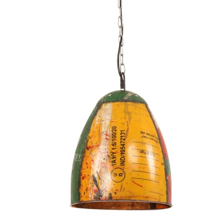 Lampe suspendue industrielle 25 W Multicolore Ronde 32 cm E27 561904561904