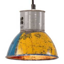 Lampe suspendue industrielle 25 W Multicolore Ronde 17 cm E27 561905561905