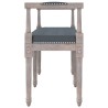 Banc Gris foncé 110x40x70 cm Velours 561908561908