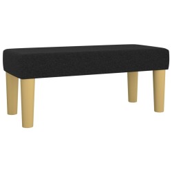 Banc Noir 70x30x30 cm Tissu 561913561913