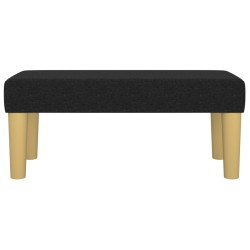 Banc Noir 70x30x30 cm Tissu 561913561913