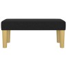 Banc Noir 70x30x30 cm Tissu 561913561913