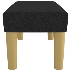 Banc Noir 70x30x30 cm Tissu 561913561913