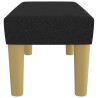 Banc Noir 70x30x30 cm Tissu 561913561913