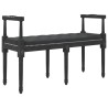 Banc Noir 110x40x70 cm Velours 561916561916
