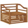 Ensemble de canapés d'extérieur Bois d'Acacia Massif Naturel 561918561918