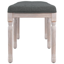 Banc Gris foncé 110x40x49 cm Tissu 561925561925