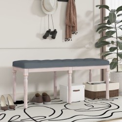 Banc Gris foncé 110x40x49 cm Velours 561927561927
