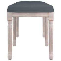 Banc Gris foncé 110x40x49 cm Velours 561927561927