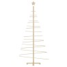 Arbre de Noël en bois pour décoration 180 cm bois massif de pin 561935561935