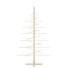 Arbre de Noël en bois pour décoration 150 cm bois massif de pin 561936561936