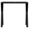 Pieds de table à manger cadre en Y 80x40x73 cm acier 561937561937