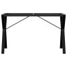 Pieds de table à manger cadre en Y 120x60x73 cm acier 561938561938