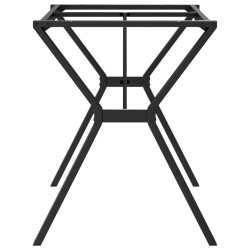 Pieds de table à manger cadre en Y 120x60x73 cm acier 561938561938