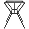 Pieds de table à manger cadre en Y 120x60x73 cm acier 561938561938