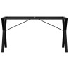 Pieds de table à manger cadre en Y 140x60x73 cm acier 561939561939