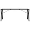 Pieds de table à manger cadre en Y 180x80x73 cm acier 561941561941