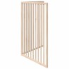 Barrière pour chien pliable à 2 panneaux 160 cm Bois de peuplier 561945561945