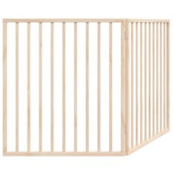 Barrière pour chien pliable à 2 panneaux 160 cm Bois de peuplier 561945561945