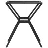 Pieds de table à manger cadre en Y 60x60x73 cm acier 561954561954