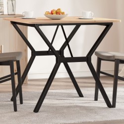 Pieds de table à manger cadre en Y 70x70x73 cm acier 561955561955