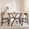 Pieds de table à manger cadre en Y 70x70x73 cm acier 561955561955