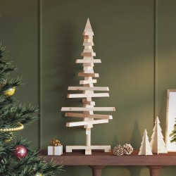 | Arbre de Noël en bois | naturel 90 cm Bois massif en pin 561956561956