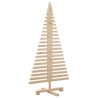 Arbre de Noël en bois pour décoration 120 cm bois massif de pin 561957561957