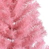 Demi sapin de Noël artificiel avec support Rose 150 cm PVC 561962561962