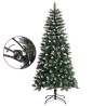 Sapin de Noël artificiel avec support Vert 120 cm PVC 561966561966