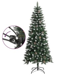 Sapin de Noël artificiel avec support Vert 150 cm PVC 561968561968