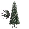Sapin de Noël artificiel avec support Vert 180 cm PVC 561969561969