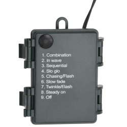 Couronne de Noël avec lumières LED Vert 60 cm PVC 561970561970