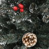 Sapin de Noël artificiel avec support Vert 180 cm PVC 561972561972
