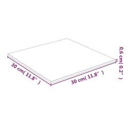 Dessus de table Transparent 30x30 cm Verre trempé 561974561974